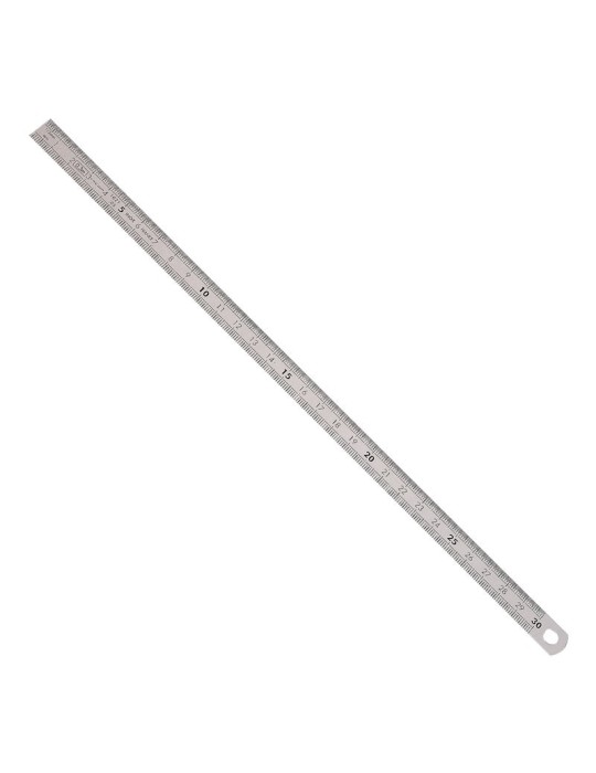 REGLET30 - Réglet acier inox gradué 30cm
